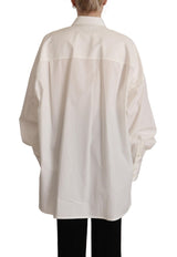 Timeless White Polo Top - Elegance trifft sich an Komfort