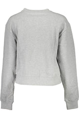 Sweat-shirt embelli élégant gris gris