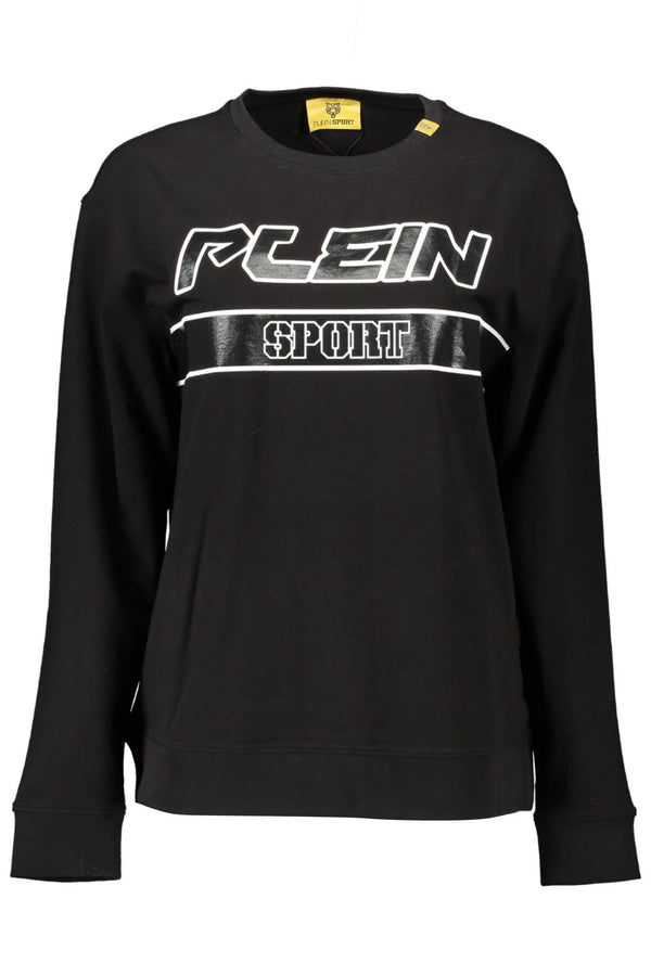 Sleek Long-Sleeve Sweatshirt with Logo Detail