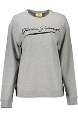 Chic Grey Contrast Detail Sweatshirt