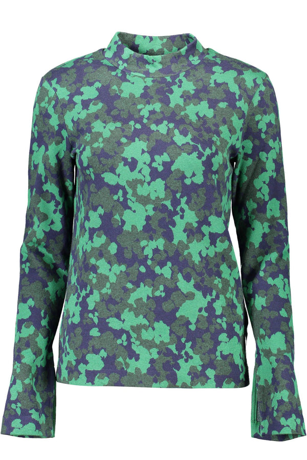 Chic Mock Hals Green Pullover