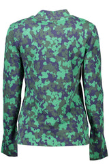 Pull vert chic au cou chic