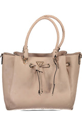 Chic Pink Draw String Handtasche - zeitlose Eleganz