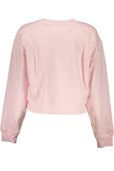 Sudadera de algodón orgánico rosa elegante