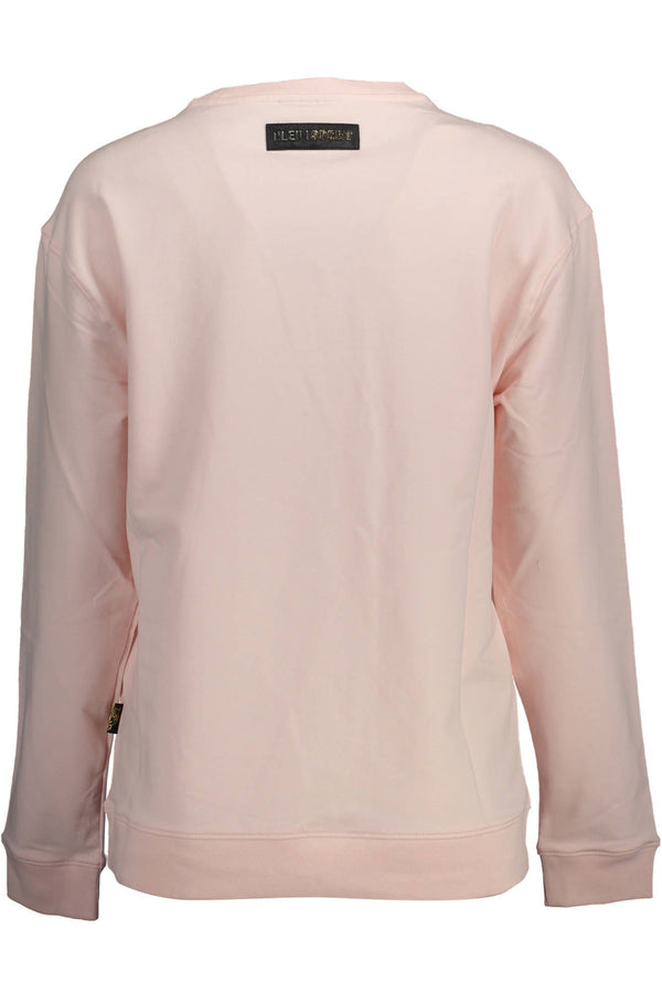 Pink Cotton Women Sweater