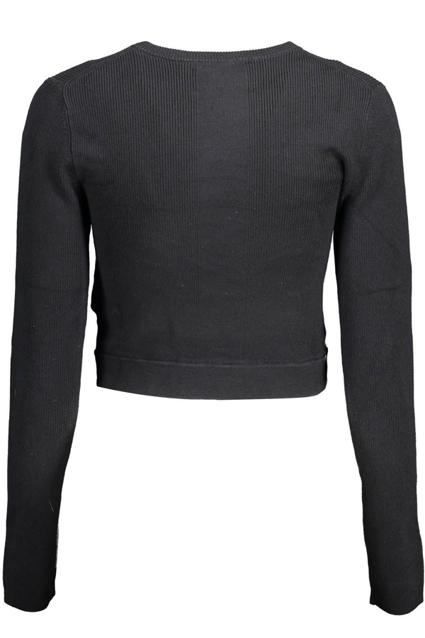 Black Lyocell Women Sweater