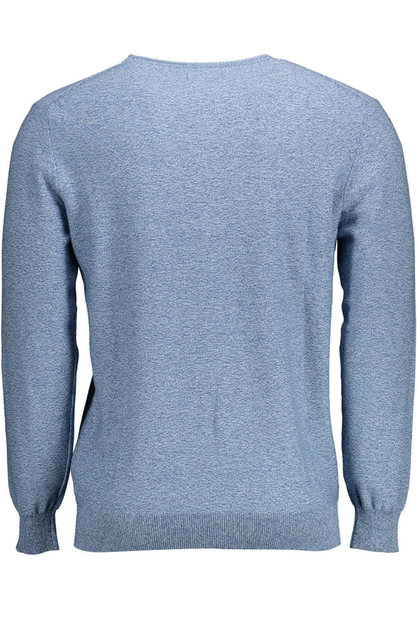 Eleganter hellblauer Crew-Neck-Pullover