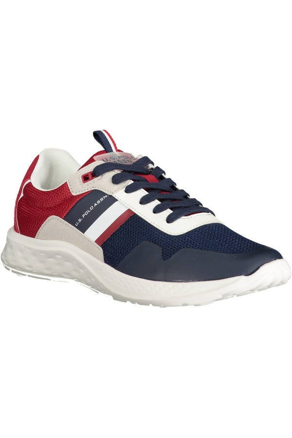 Zapatillas de deporte deportivas azules de Lace-Up Blue Lace-Up