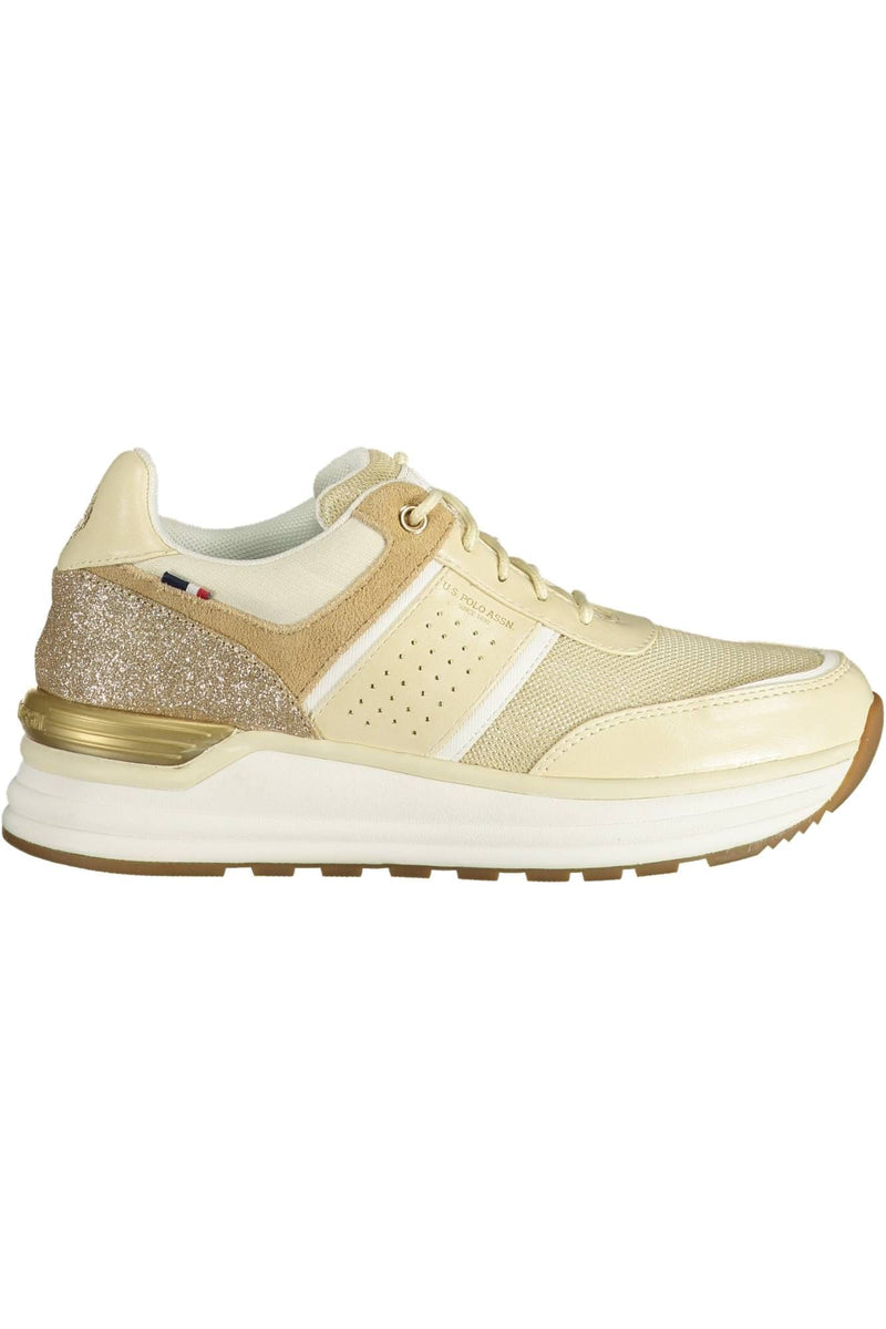 Zapatillas de zapatillas beige eco de lace