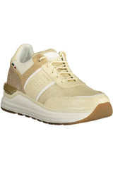 Zapatillas de zapatillas beige eco de lace