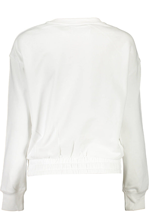 White Cotton Women Sweater