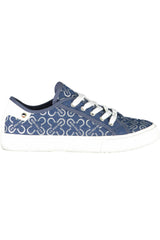 Zapatillas de deporte deportivas azules de Lace-Up Blue Lace-Up