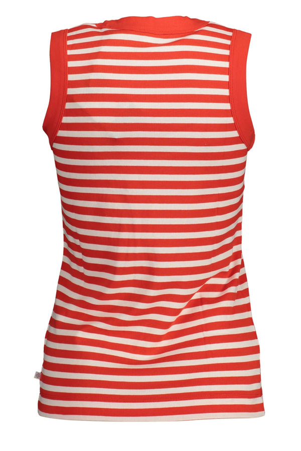 Elegantes breites Schulter -Tanktop in rot