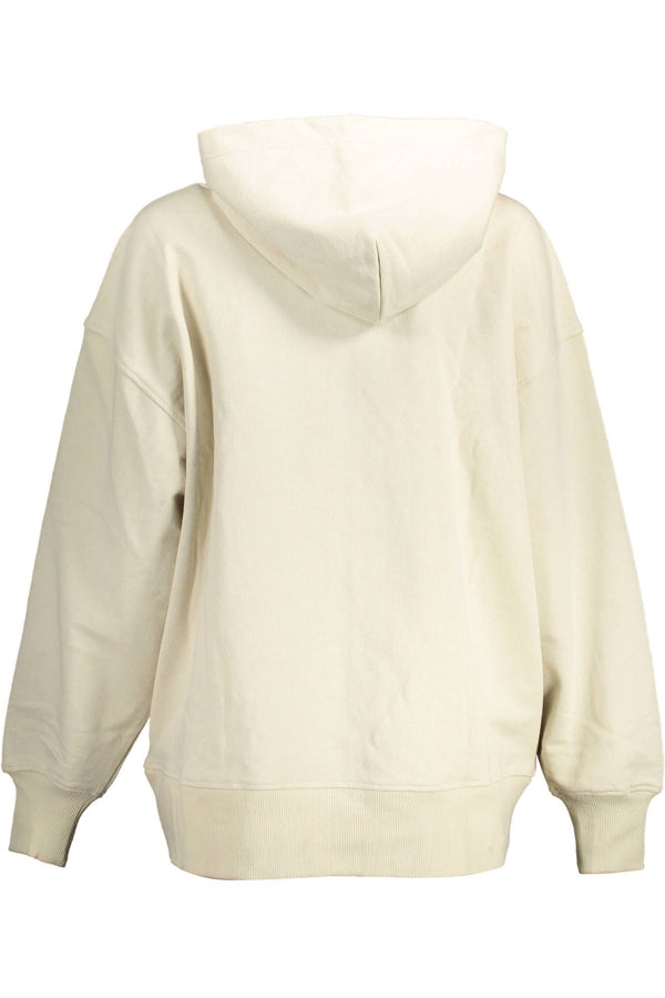 Beige Cotton Women Sweater