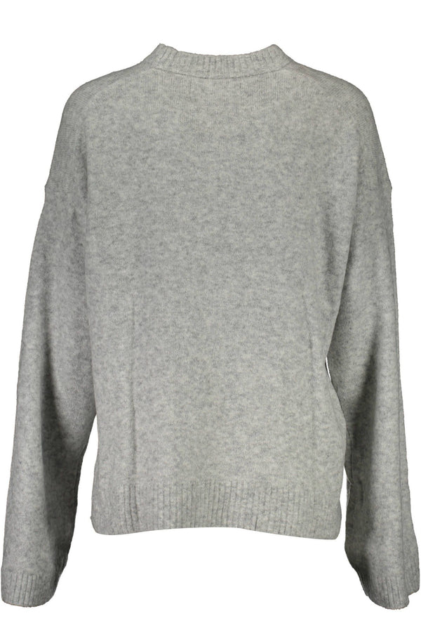 Gray Wool Women Sweater