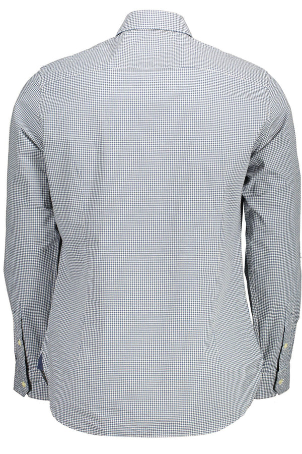 Light Blue Cotton Men Shirt