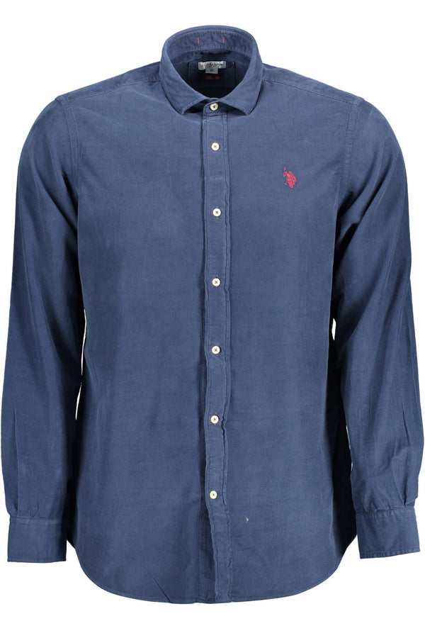 Sleek Slim Fit Long Sleeve Shirt with French Collar