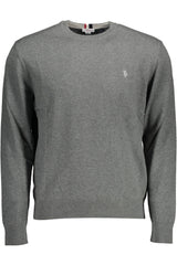 Klassischer runder Nacken -Logo -Pullover