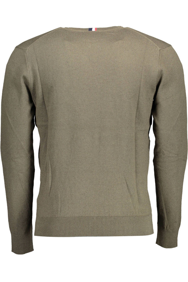 Klassiker Cashmere Pullover für grüne Baumwolle