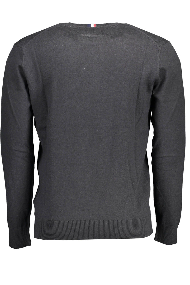 Pull d'élégant pull-cashmere en coton noir