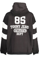 Chic Hooded Sweatshirt with Contrasting Print