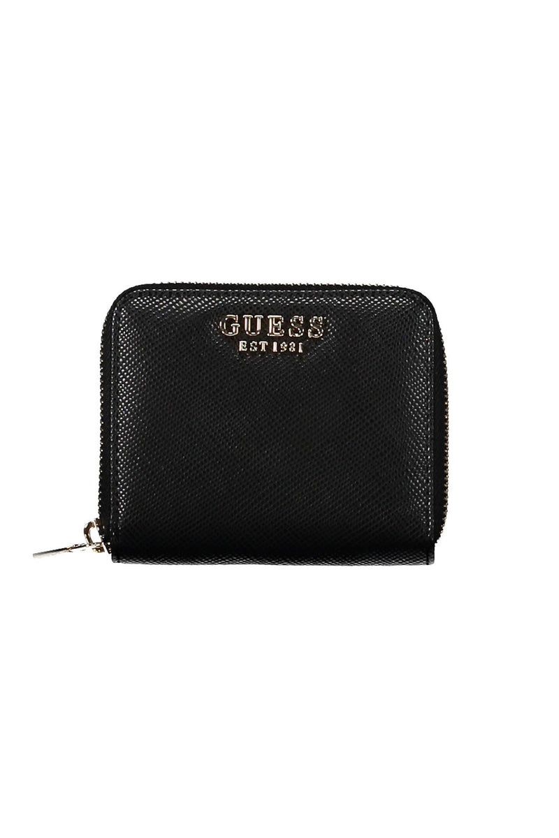 Black Polyethylene Women Wallet