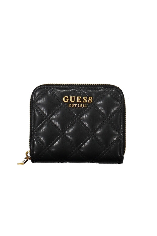 Black Polyethylene Women Wallet