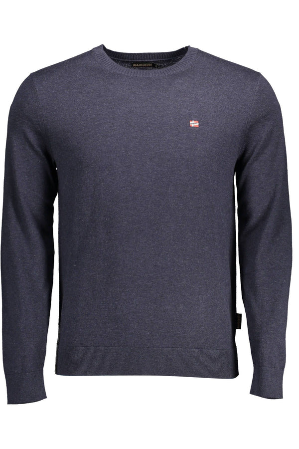 Maglione di logo ricamato a backretto chic.