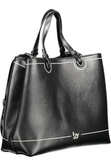 Elegant Black Two-Handled Shoulder Bag