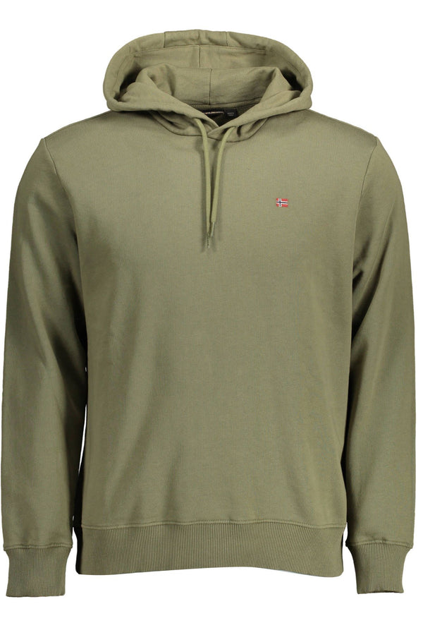 Sudadera exclusiva con capucha verde