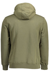 Sudadera exclusiva con capucha verde