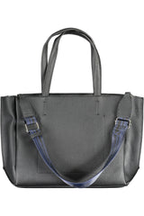 Chic Black Dual-Griff-gedruckter Handtasche