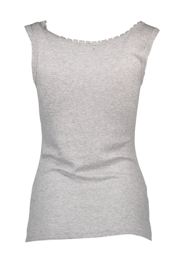 Chic Grey Wide Apowner Tank avec logo