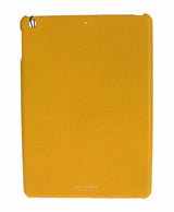 Chic Yellow Leather Tablet Case