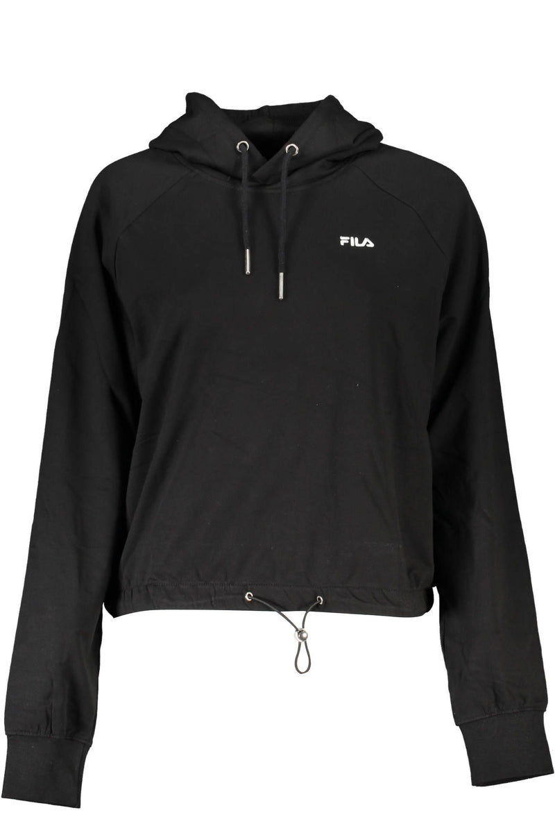 Chic Hoodie a maniche lunghe con logo ricamato