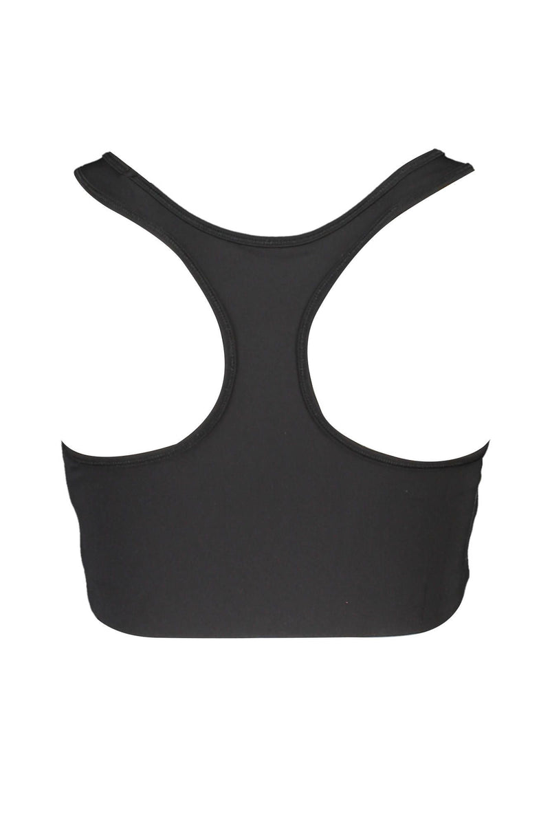 Chic Halterneck Sports Bra avec imprimé logo