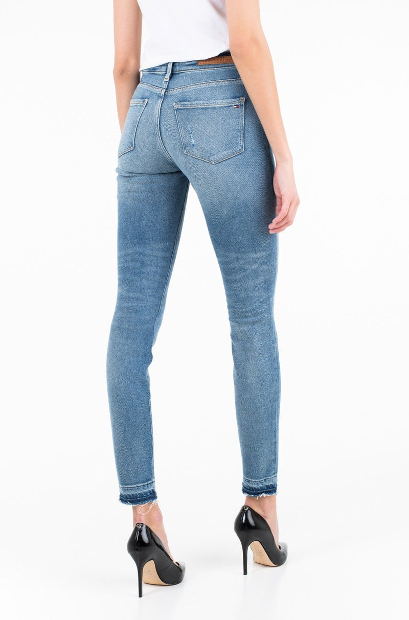 Chic Knöchellänge Jeggings mit regelmäßiger Taille