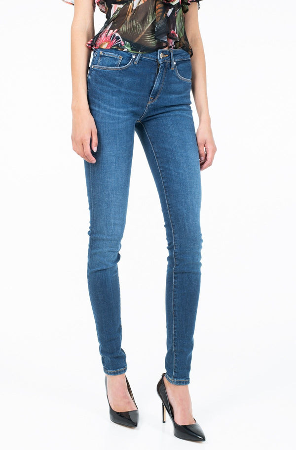 Eleganti jeans blu jegging-fit