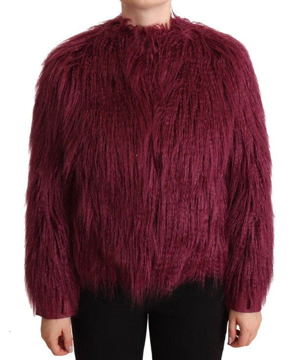 Veste de pull bordeaux chic