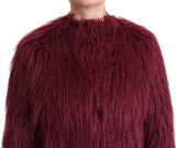 Giacca pullover Bordeaux chic