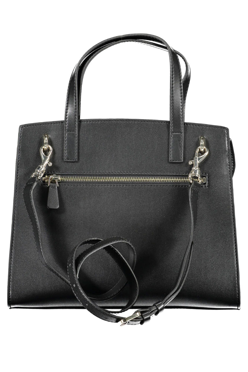 Elegante schwarze Handtasche mit vielseitigen Gurten