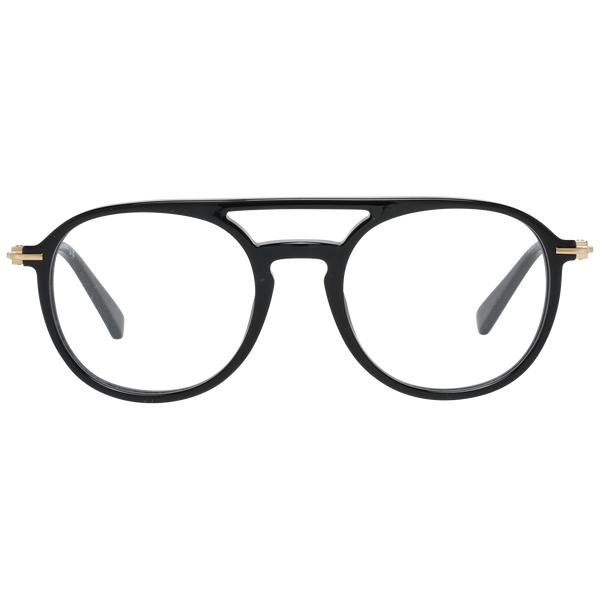 Sleek Black Full-Rim Designer Eyewear