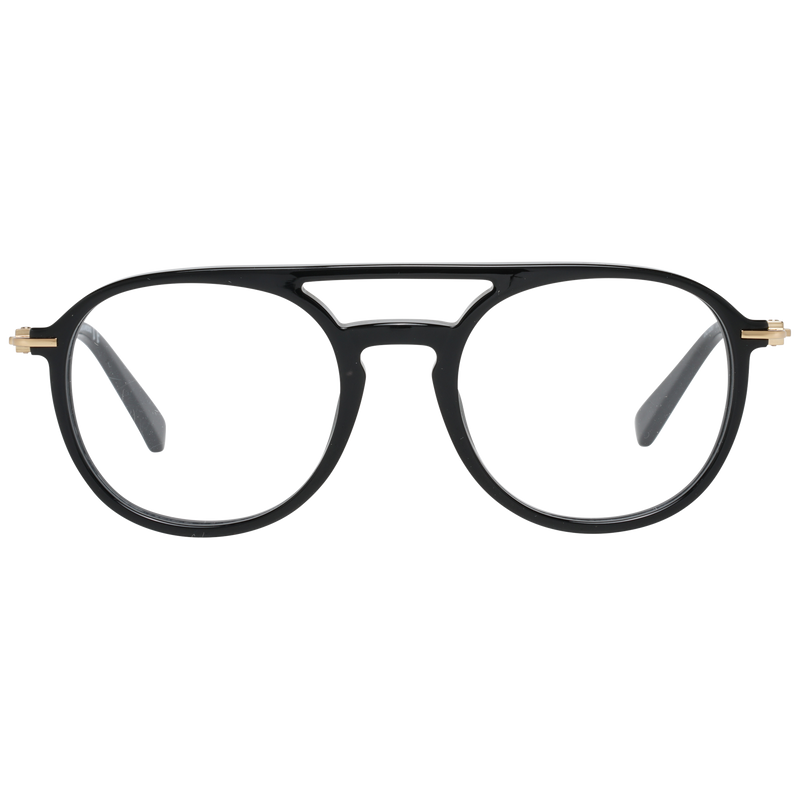 Eyewear de créateur noir élégant en noir