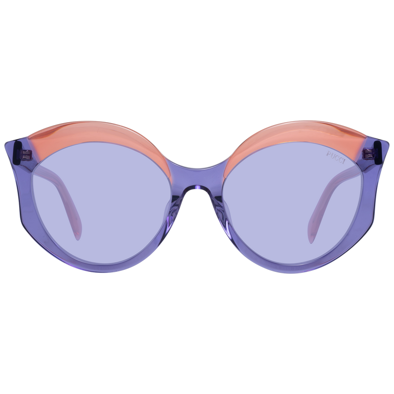 Elegantes gafas de sol de mariposa morada