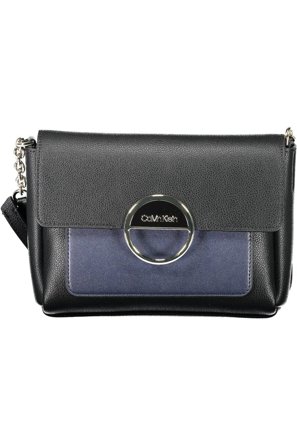 Chic Contrasting Detail Shoulder Bag