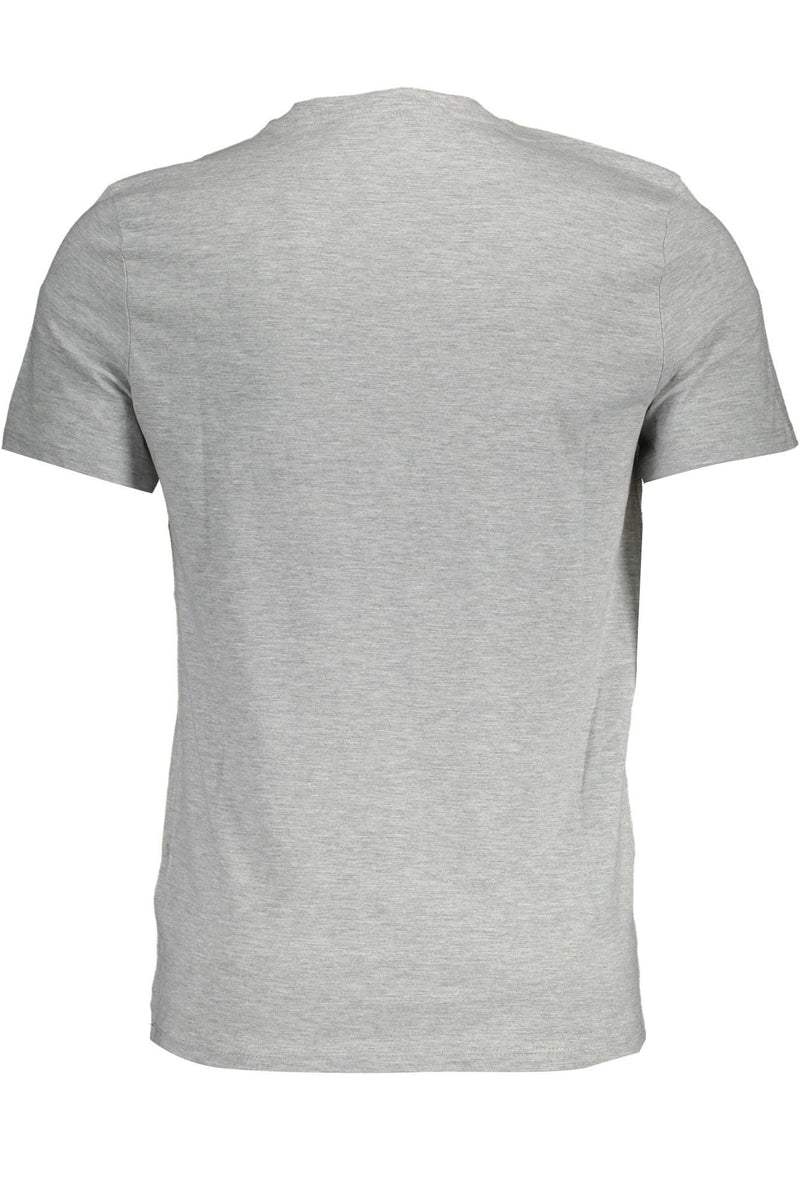 T-shirt en V Slim Fit Slim en gris