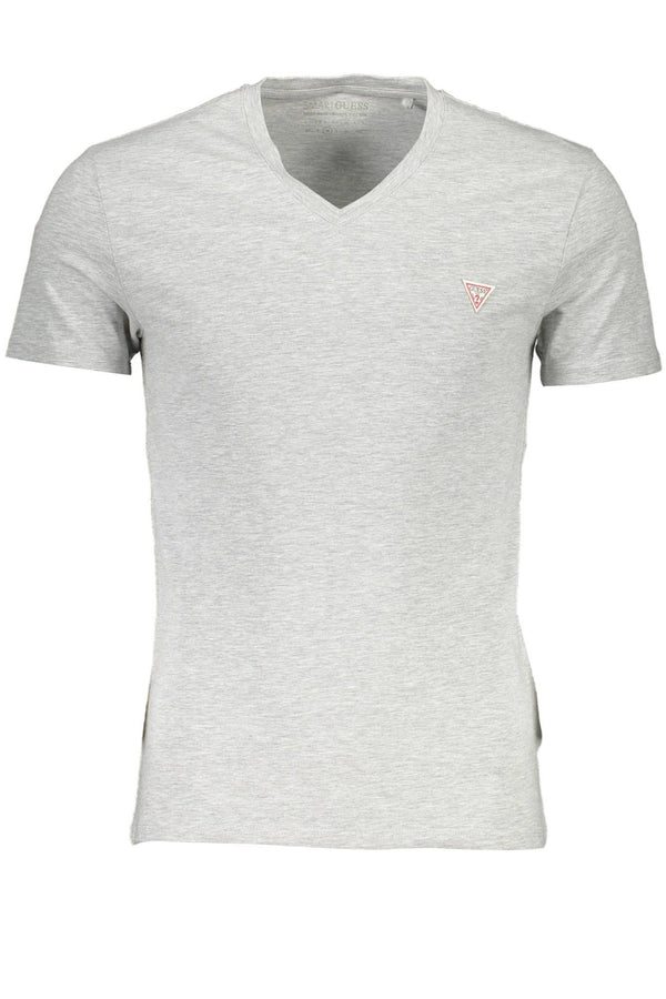 Schlanker V-Ausschnitt Slim Fit T-Shirt