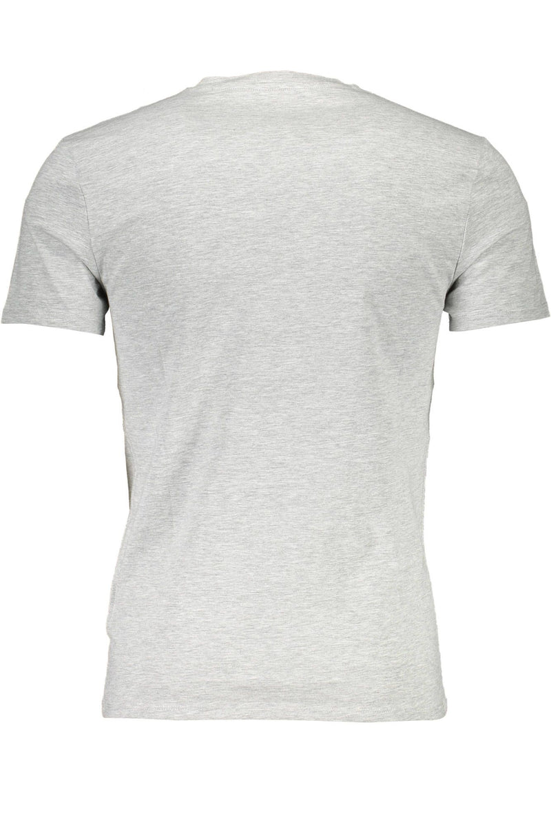 Κομψό V-neck slim fit tee