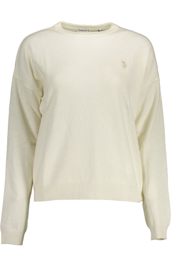 White Wool Women Sweater