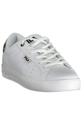 Chic White Sports -Turnschuhe mit kontrastierenden Details